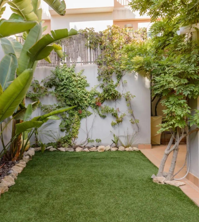 Resa Estates Ibiza te koop for sale townhouse cala tarida garden 2.jpeg